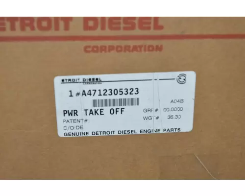 DETROIT DIESEL  PTO Driven Accessory