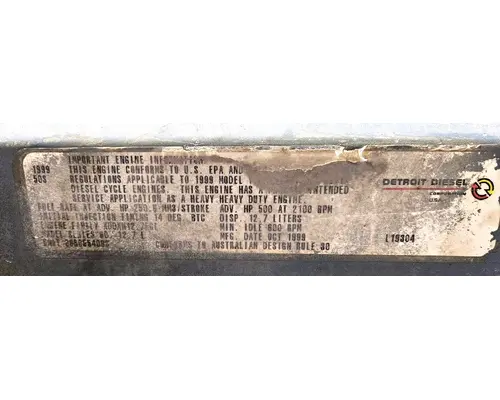 DETROIT 60 SER 12.7 Engine Assembly