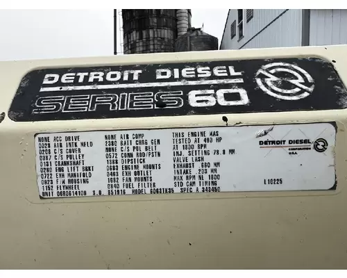 DETROIT 60 SER 12.7 Engine