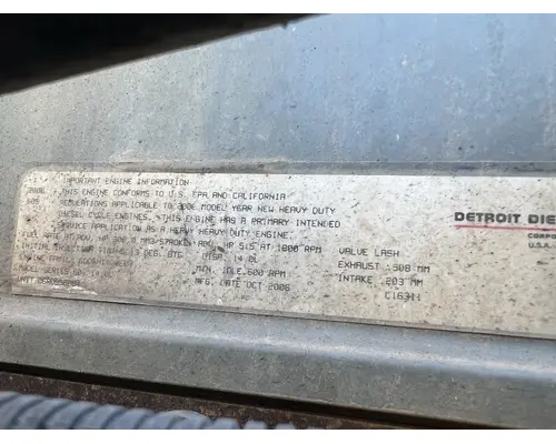 DETROIT 60 SER 14.0 Engine Assembly