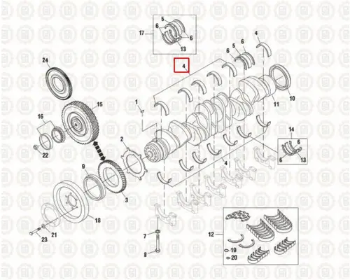 DETROIT 60 SERIES-12.7 DDC1 ENGINE PART MISC