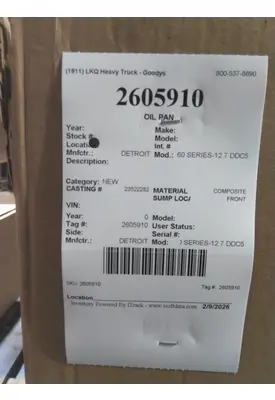 DETROIT 60 SERIES-12.7 DDC5 OIL PAN