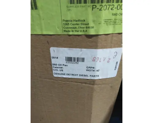 DETROIT 60 SERIES-12.7 DDC5 OIL PAN