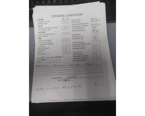 DETROIT 60 SERIES-14.0 DDC5 ENGINE ASSEMBLY