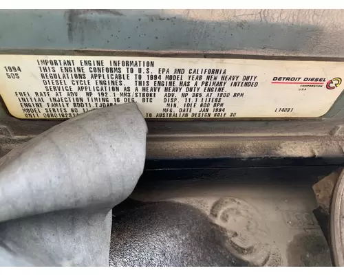 DETROIT 60 series Engine Assembly