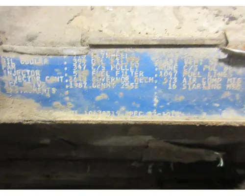 DETROIT 671 Engine Assembly