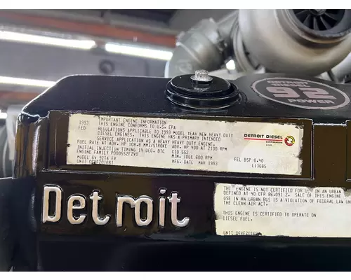 DETROIT 6V92T Engine Assembly
