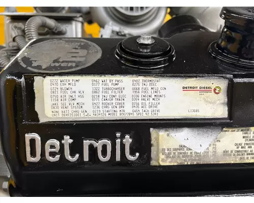 DETROIT 6V92T Engine Assembly
