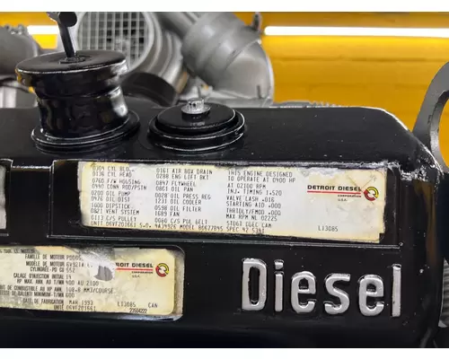 DETROIT 6V92T Engine Assembly
