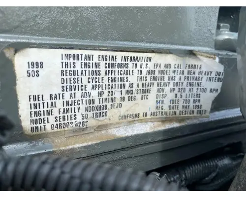 DETROIT 8.5L Engine Assembly