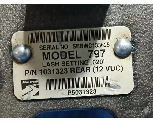 DETROIT D60 JakeEngine Brake
