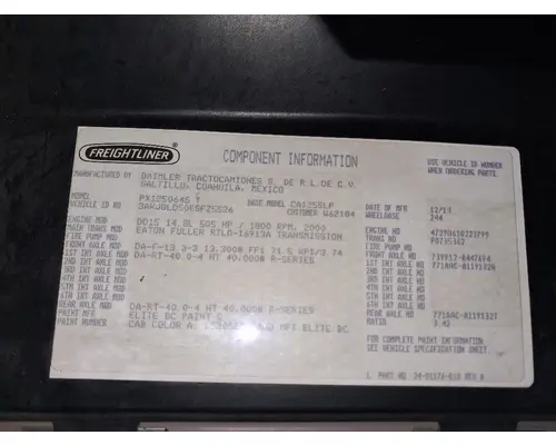 DETROIT DA-F-13.3-3 Axle Assembly, Front (Steer)