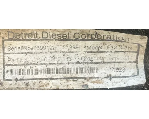 DETROIT DA-F-13.3-3 Axle Assembly, Front (Steer)