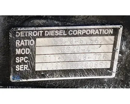 DETROIT DA-RS20.0-4 Rear Rears (Tandem Rear or Single)