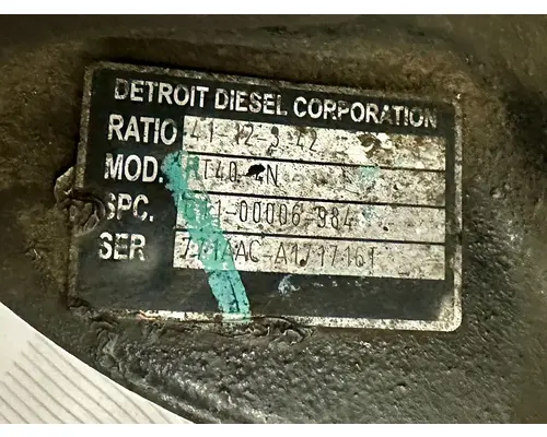 DETROIT DA-RT-40.0-4 HT Differential Assembly (Rear, Rear)