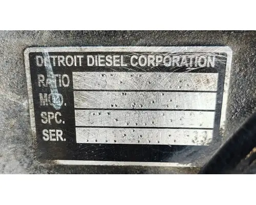 DETROIT DA-RT-40.0-4S Rear Rears (Tandem Rear or Single)