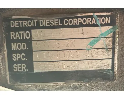DETROIT DARS-17.5-2NR571 DIFFERENTIAL ASSEMBLY REAR REAR