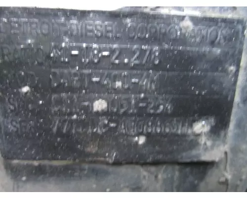 DETROIT DART400-4NR228 DIFFERENTIAL ASSEMBLY REAR REAR