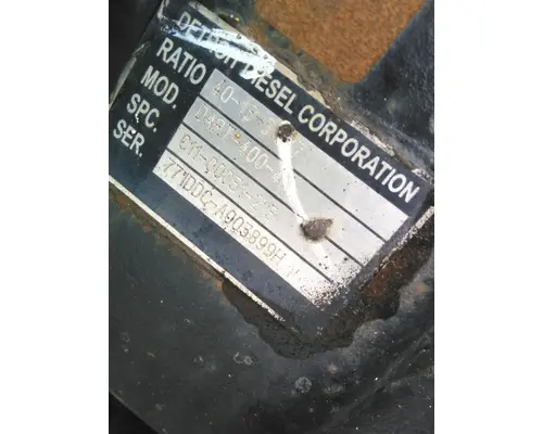 DETROIT DART400-4NRTBD MATCHED SET REARS