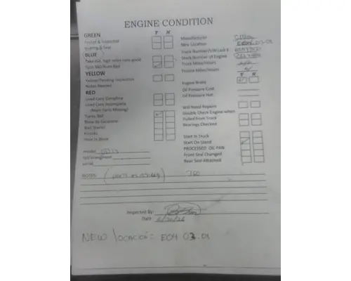 DETROIT DD13 (471903) ENGINE ASSEMBLY