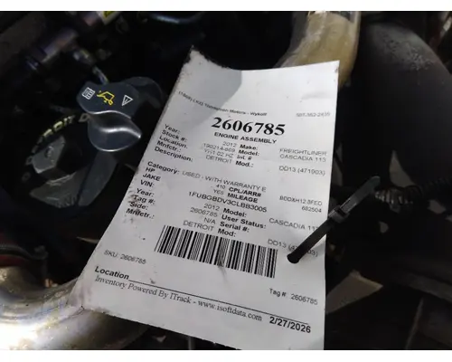 DETROIT DD13 (471903) ENGINE ASSEMBLY