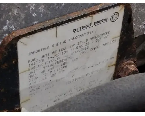 DETROIT DD13 (471903) ENGINE ASSEMBLY