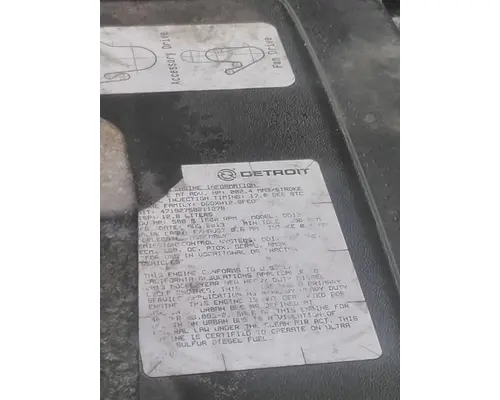 DETROIT DD13 (471927) ENGINE ASSEMBLY