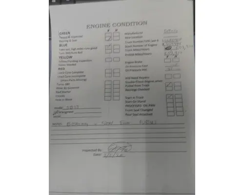 DETROIT DD13 (471928) ENGINE ASSEMBLY