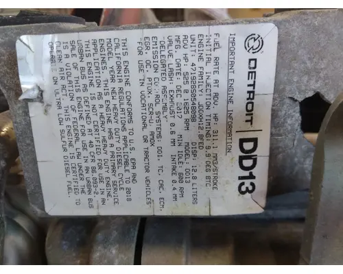 DETROIT DD13 (471928) ENGINE ASSEMBLY