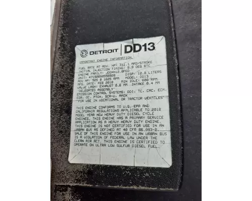 DETROIT DD13 (471928) ENGINE ASSEMBLY