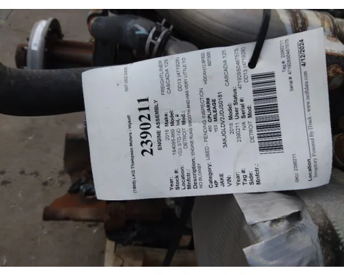 DETROIT DD13 (471928) ENGINE ASSEMBLY