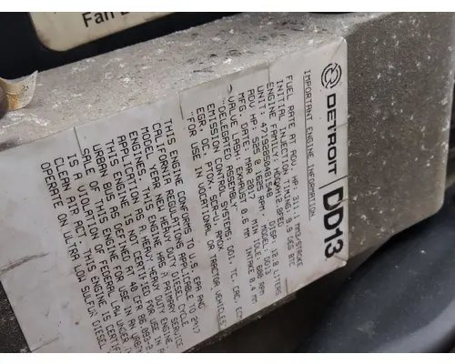 DETROIT DD13 (471928) ENGINE ASSEMBLY