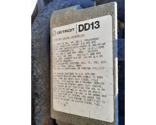 DETROIT DD13 (471952) ENGINE ASSEMBLY