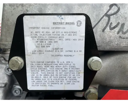 DETROIT DD13 Engine Assembly