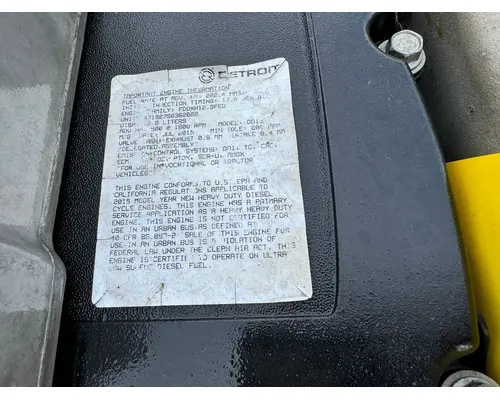DETROIT DD13 Engine Assembly
