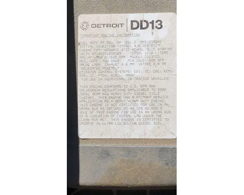 DETROIT DD13 Engine Assembly
