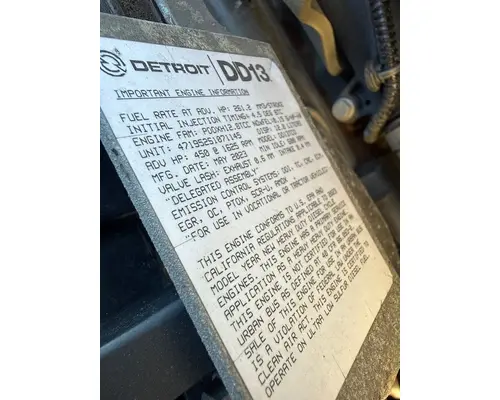 DETROIT DD13 Engine Assembly