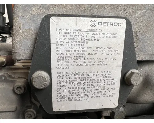 DETROIT DD13 Engine Assembly