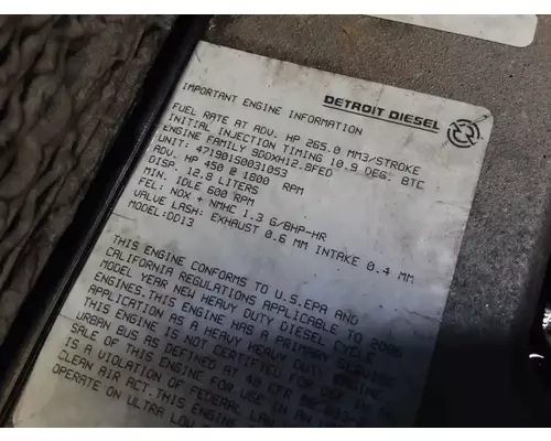 DETROIT DD13 Engine Assembly