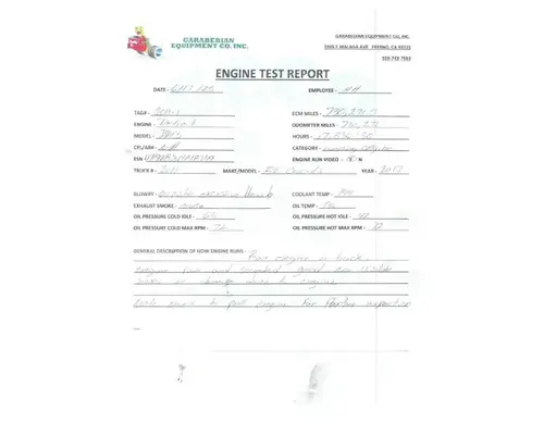 DETROIT DD13 Engine Assembly