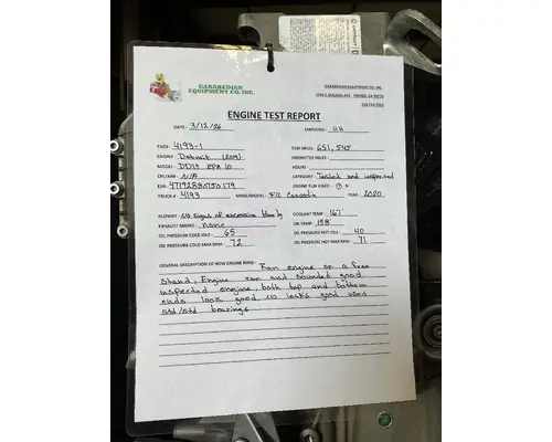 DETROIT DD13 Engine Assembly