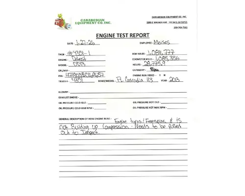 DETROIT DD13 Engine Assembly