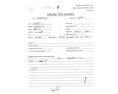 DETROIT DD13 Engine Assembly