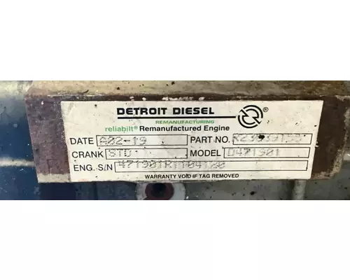 DETROIT DD13 Engine Assembly
