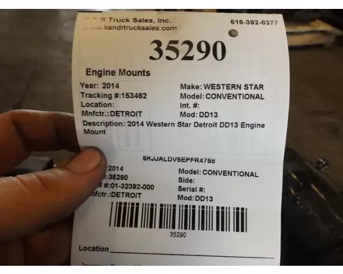 DETROIT DD13 Engine Mounts