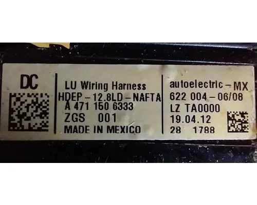 DETROIT DD13 Engine Wiring Harness