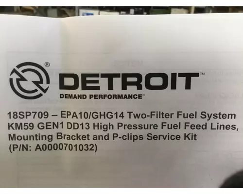 DETROIT DD13 Fuel Injection Parts