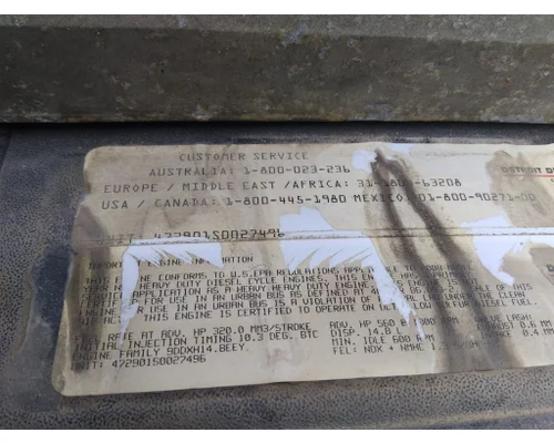 DETROIT DD15 (472901) ENGINE ASSEMBLY