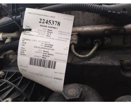 DETROIT DD15 (472906) ENGINE ASSEMBLY