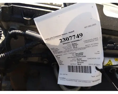 DETROIT DD15 (472906) ENGINE ASSEMBLY